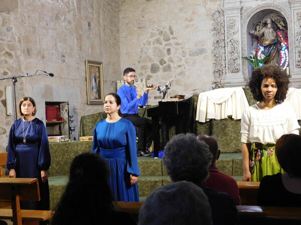 En la iglesia de Nuestra Señora de la Asunción de Boada