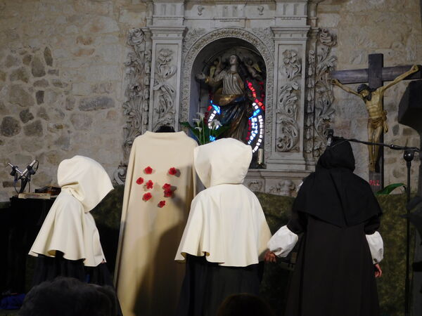 En la iglesia de Nuestra Señora de la Asunción de Boada