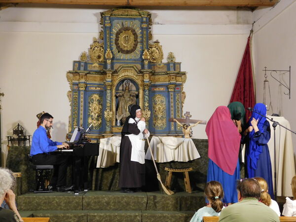 En la iglesia de Nuestra Señora de la Asunción de Carpio-Bernardo