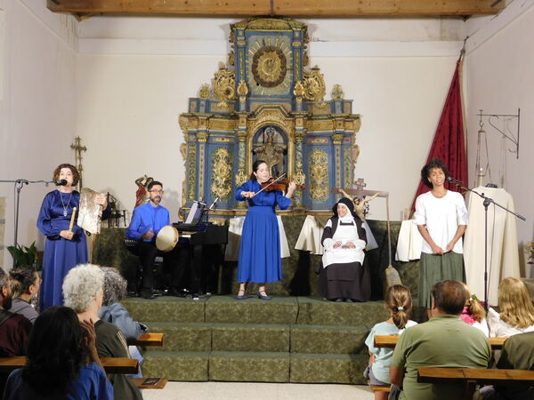 En la iglesia de Nuestra Señora de la Asunción de Carpio-Bernardo