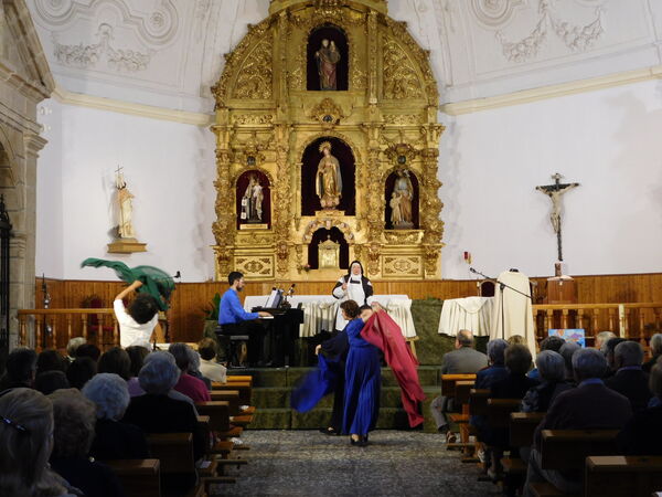 En la iglesia de Nuestra Señora de la Asunción de Tamames