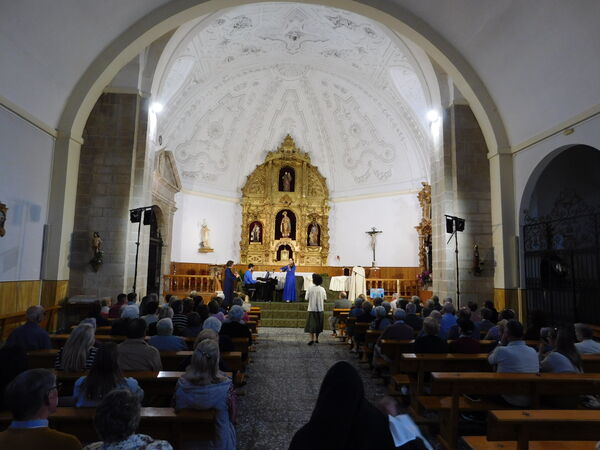 En la iglesia de Nuestra Señora de la Asunción de Tamames