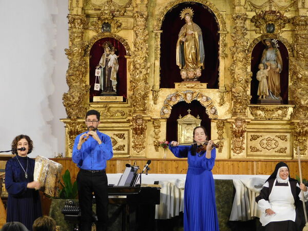 En la iglesia de Nuestra Señora de la Asunción de Tamames
