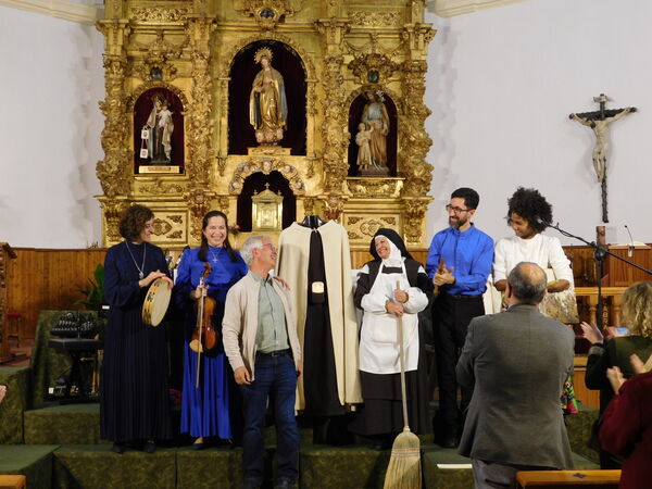 En la iglesia de Nuestra Señora de la Asunción de Tamames