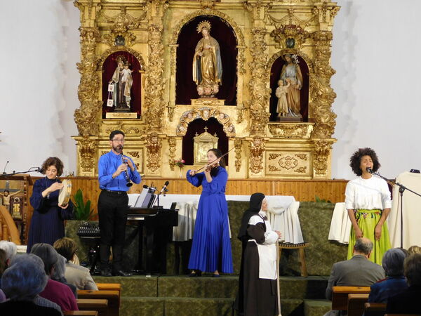 En la iglesia de Nuestra Señora de la Asunción de Tamames