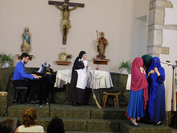 En la iglesia de Nuestra Señora de la Asunción en La Encina