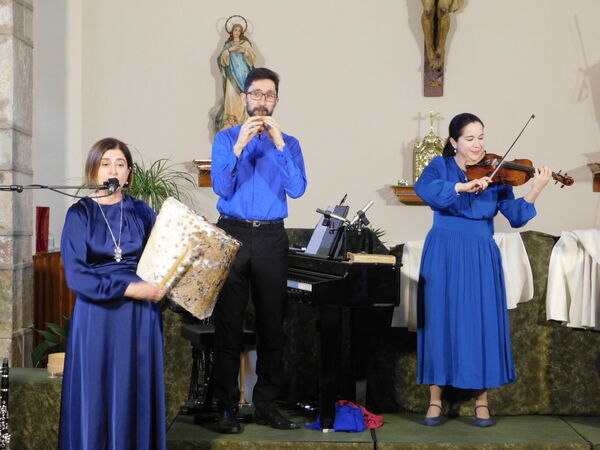 En la iglesia de Nuestra Señora de la Asunción en La Encina