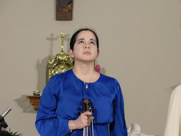 En la iglesia de Nuestra Señora de la Asunción en La Encina