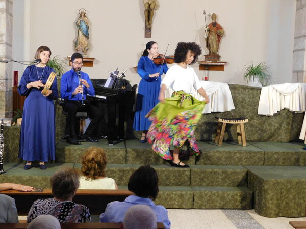 En la iglesia de Nuestra Señora de la Asunción en La Encina