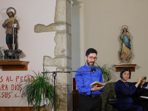 En la iglesia de Nuestra Señora de la Asunción en La Encina