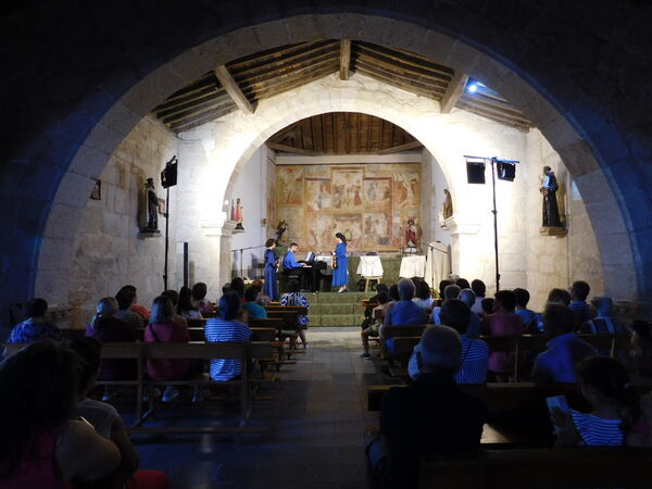 En la iglesia de Nuestra Señora de la Inmaculada de La Vídola