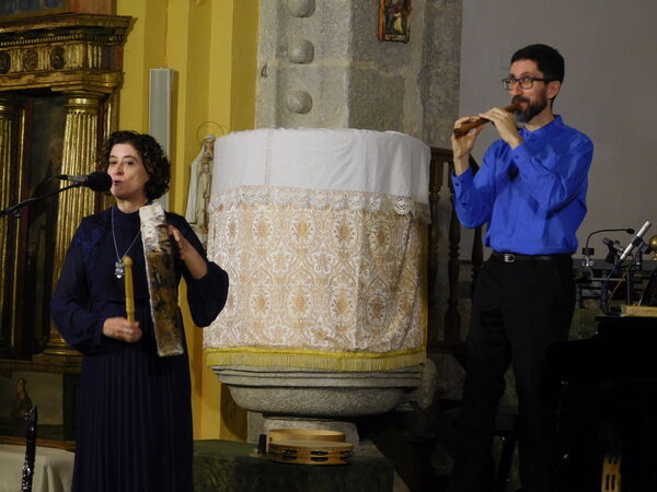 En la iglesia de Nuestra Señora de la Natividad de Navamorales.