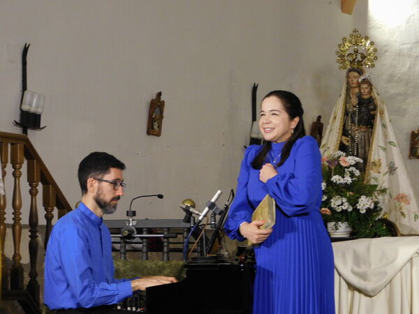 En la iglesia de Nuestra Señora de la Natividad de Navamorales.