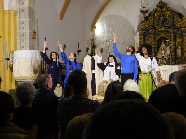 En la iglesia de Nuestra Señora de la Natividad de Navamorales.
