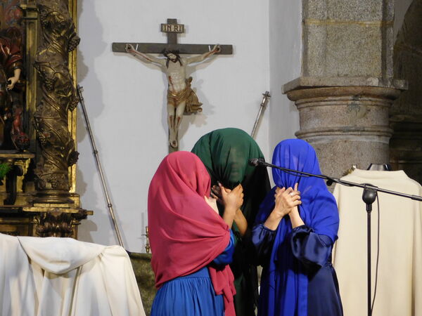 En la iglesia de Nuestra Señora de la Zarza de Galinduste