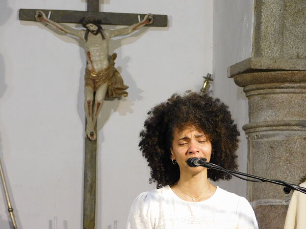 En la iglesia de Nuestra Señora de la Zarza de Galinduste