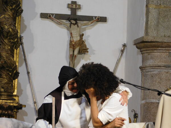 En la iglesia de Nuestra Señora de la Zarza de Galinduste