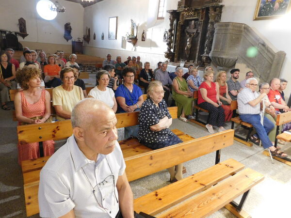 En la iglesia de Nuestra Señora de la Zarza de Galinduste