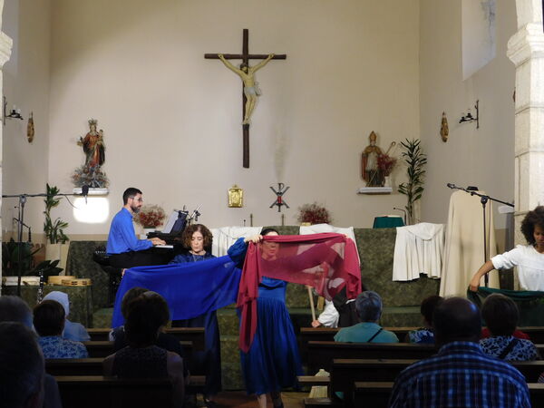 En la iglesia de Nuestra Señora de las Nieves de Herguijuela de Ciudad Rodrigo