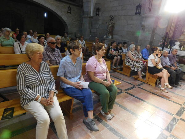 En la iglesia de Nuestra Señora del Peral de Bogajo