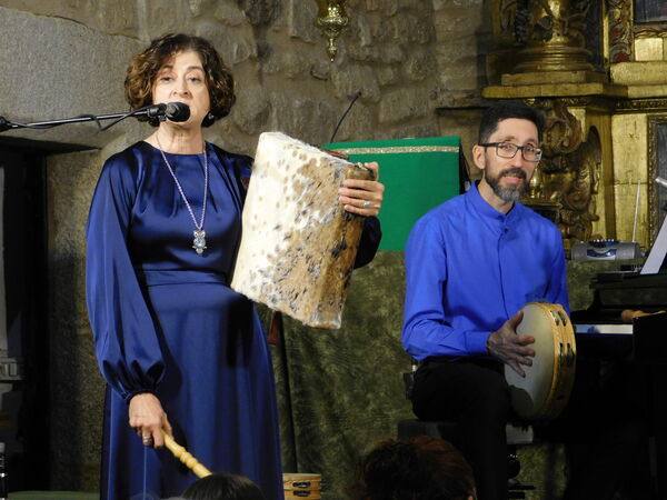 En la iglesia de Nuestra Señora del Peral de Bogajo