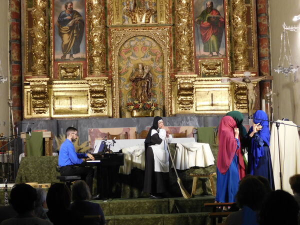 En la iglesia de San Andrés en Palaciosrubios