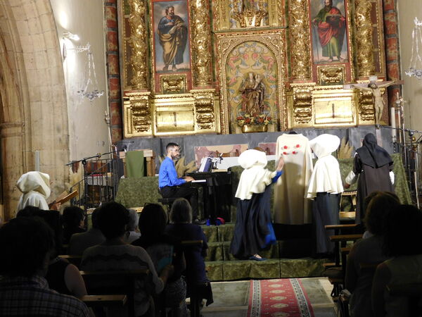 En la iglesia de San Andrés en Palaciosrubios