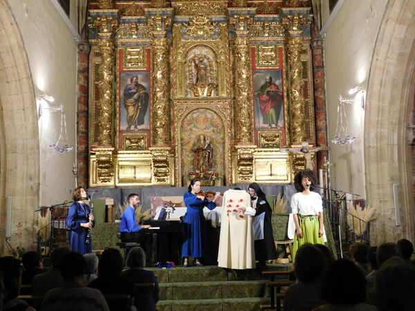 En la iglesia de San Andrés en Palaciosrubios