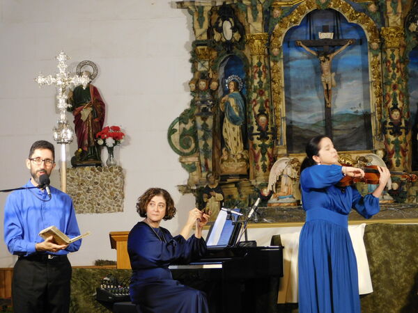 En la iglesia de San Bartolomé de Moraverdes