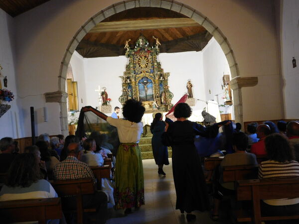 En la iglesia de San Bartolomé de Moraverdes