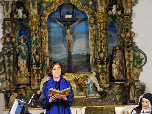En la iglesia de San Bartolomé de Moraverdes