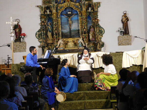 En la iglesia de San Bartolomé de Moraverdes