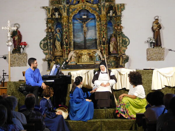 En la iglesia de San Bartolomé de Moraverdes