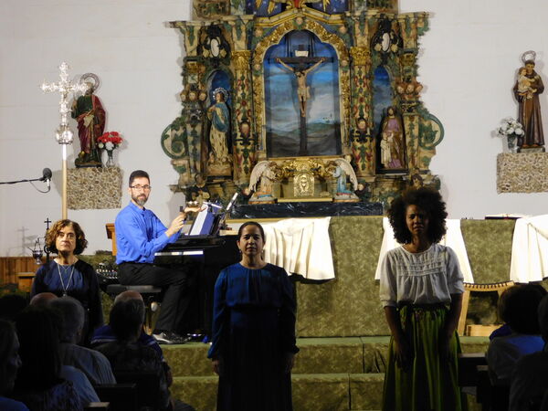 En la iglesia de San Bartolomé de Moraverdes