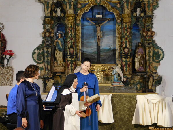En la iglesia de San Bartolomé de Moraverdes