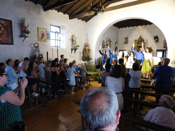 En la iglesia de San Benito de Galisancho