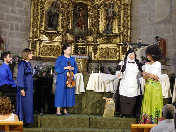 En la iglesia de San Cristóbal de Retortillo