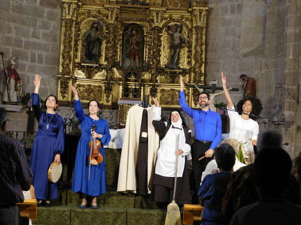 En la iglesia de San Cristóbal de Retortillo