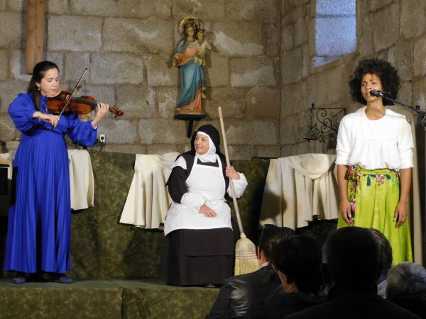 En la iglesia de San Cristóbal de Sanchón de la Ribera.