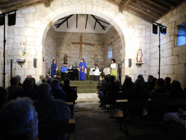 En la iglesia de San Cristóbal de Sanchón de la Ribera.