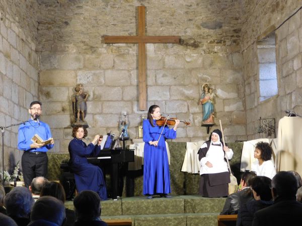 En la iglesia de San Cristóbal de Sanchón de la Ribera.