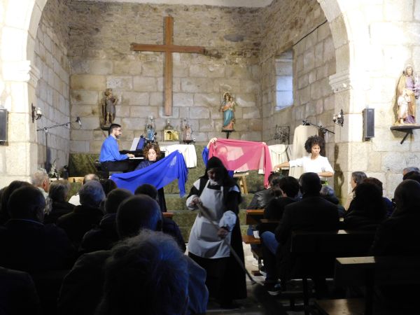 En la iglesia de San Cristóbal de Sanchón de la Ribera.