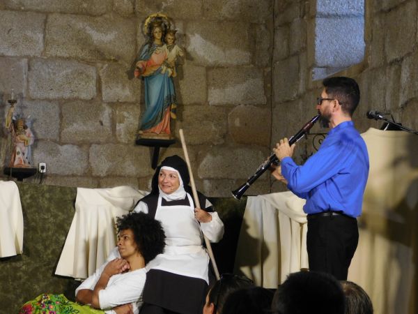 En la iglesia de San Cristóbal de Sanchón de la Ribera.