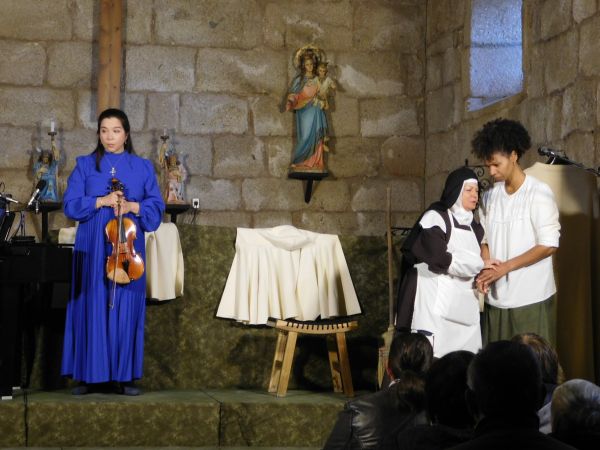 En la iglesia de San Cristóbal de Sanchón de la Ribera.