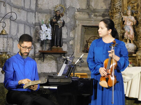 En la iglesia de San Cristóbal Mártir de Malpartida