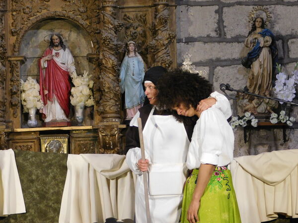 En la iglesia de San Cristóbal Mártir de Malpartida
