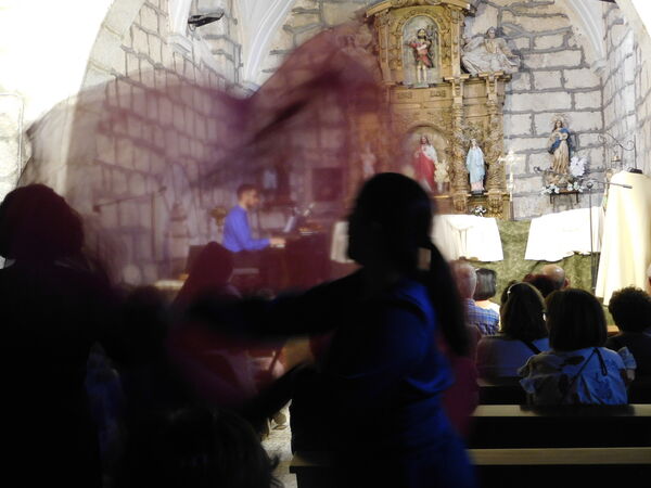 En la iglesia de San Cristóbal Mártir de Malpartida