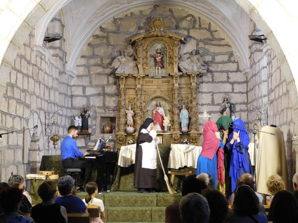 En la iglesia de San Cristóbal Mártir de Malpartida