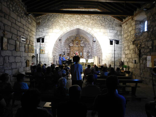 En la iglesia de San Cristóbal Mártir de Malpartida