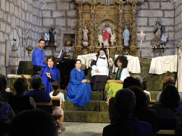 En la iglesia de San Cristóbal Mártir de Malpartida